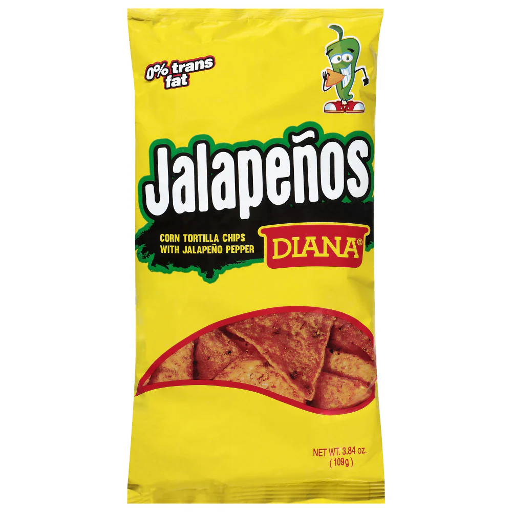 Diana – Chips de tortilla au jalapeño 109 g