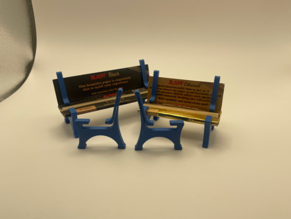 Rolling Paper Display Bench (3D Printed)
