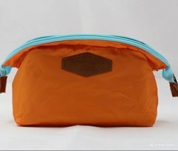 Make-up tasje oranje