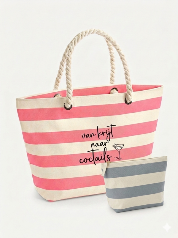 🏖️ DIKKE MERCIE – Strandeditie 🌞3 - Strandtas + Accessoires Bag