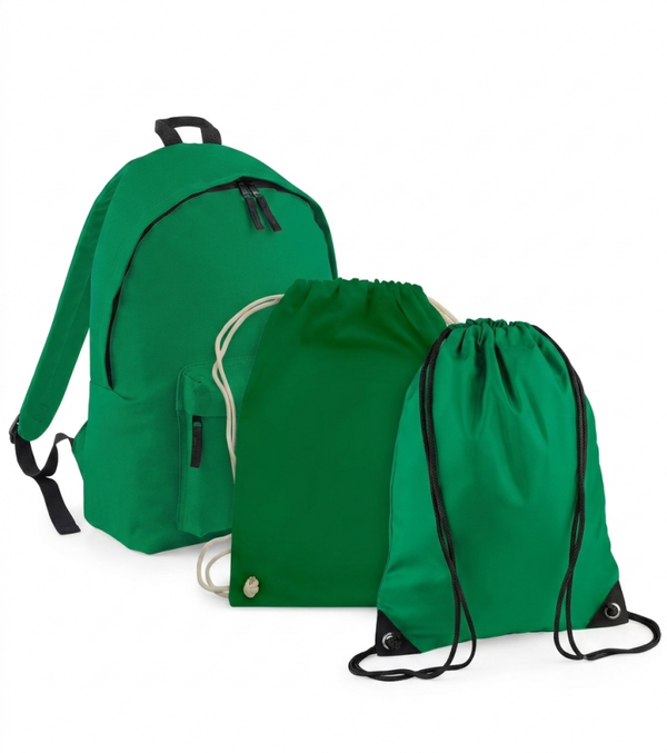3-in-1 Gepersonaliseerde Set: Rugzak, Turnzak & Zwemzak