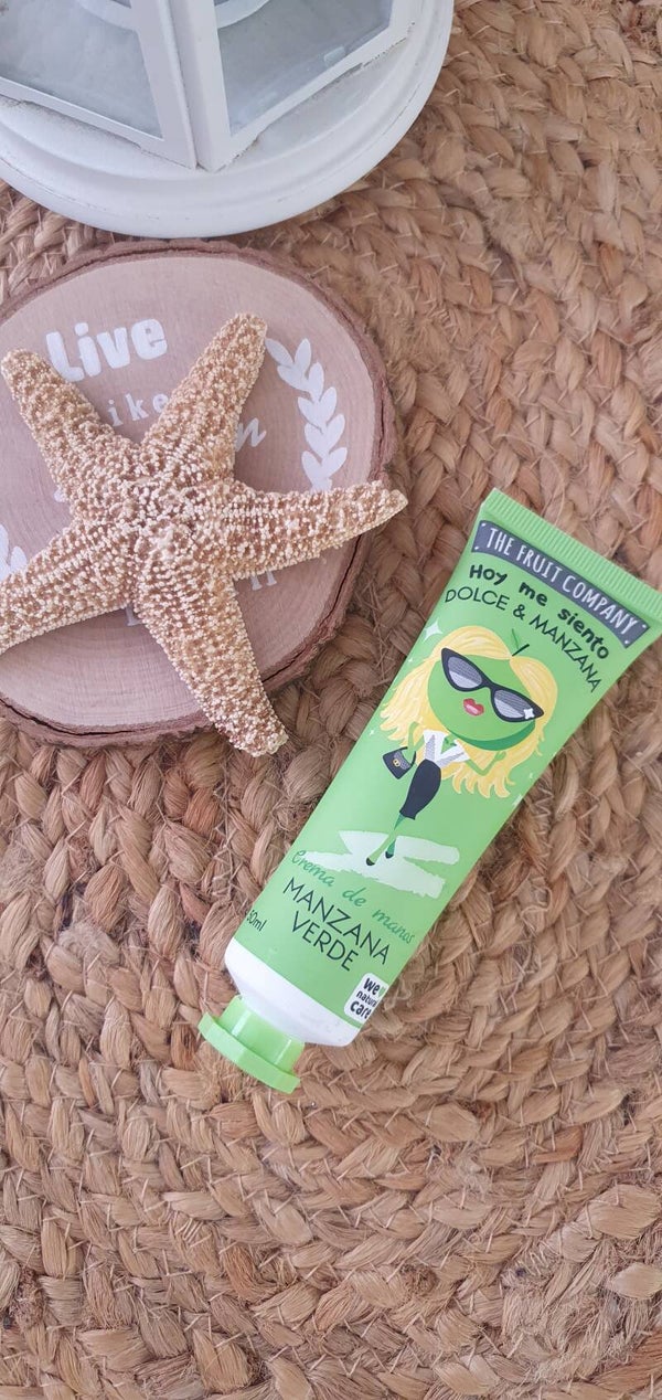 Crema de manos manzana