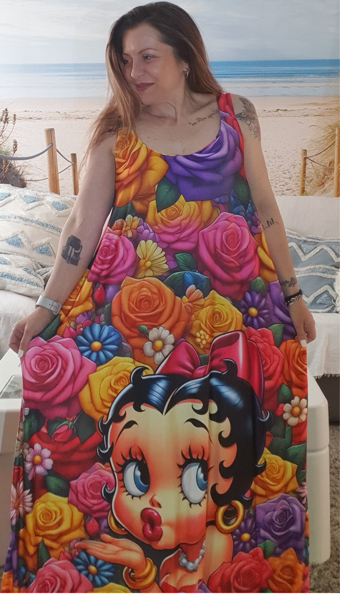 Vestido Betty Boop