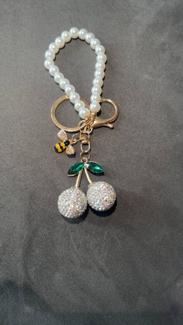 Kersen sleutelhanger