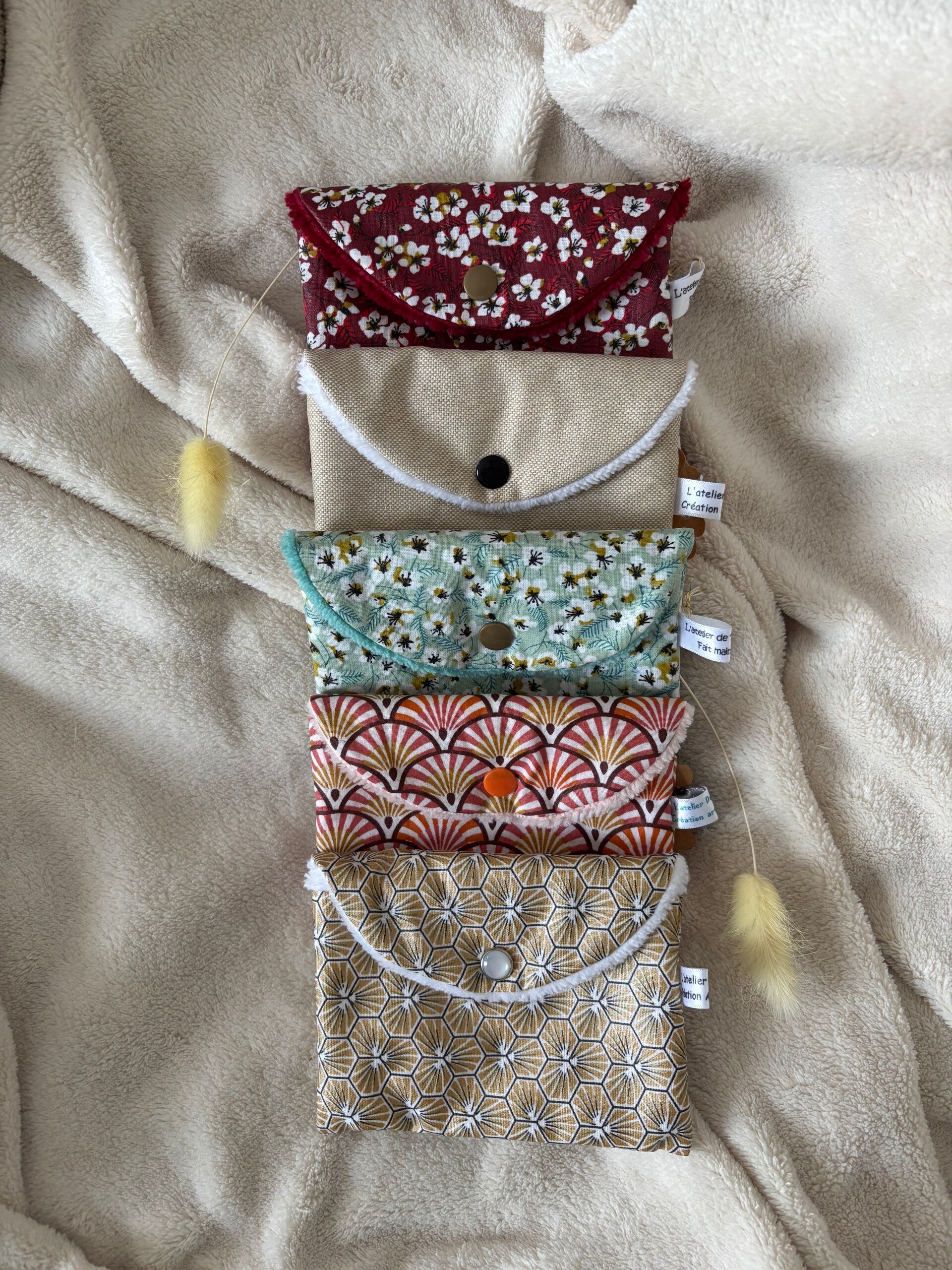 Pochettes à savon à glisser dans votre trousse de toilette