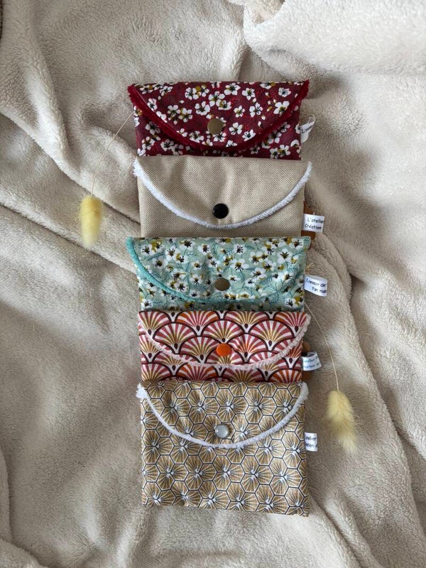 Pochettes à savon à glisser dans votre trousse de toilette