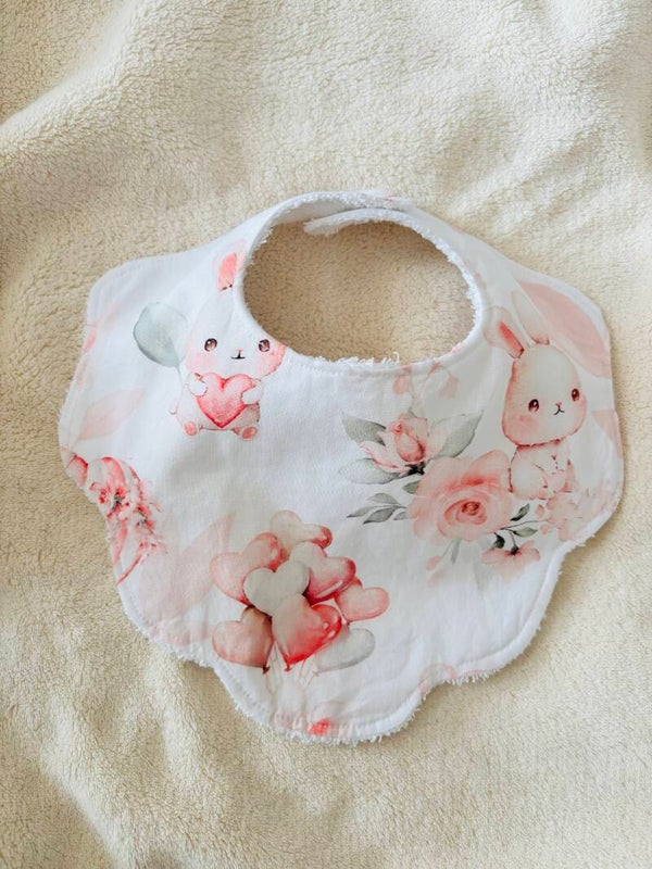 Bavoir bébé en coton 3-6 mois