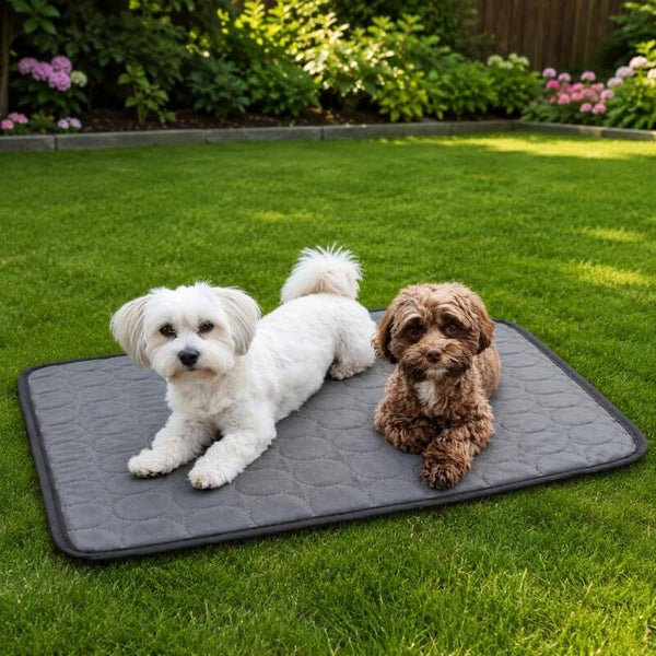 Kühlmatte für Hunde Selbst Kühlende Hundematte Sommer Kühlkissen hundematte für Zuhause Unterwegs oder im Auto 70 x 55 cm