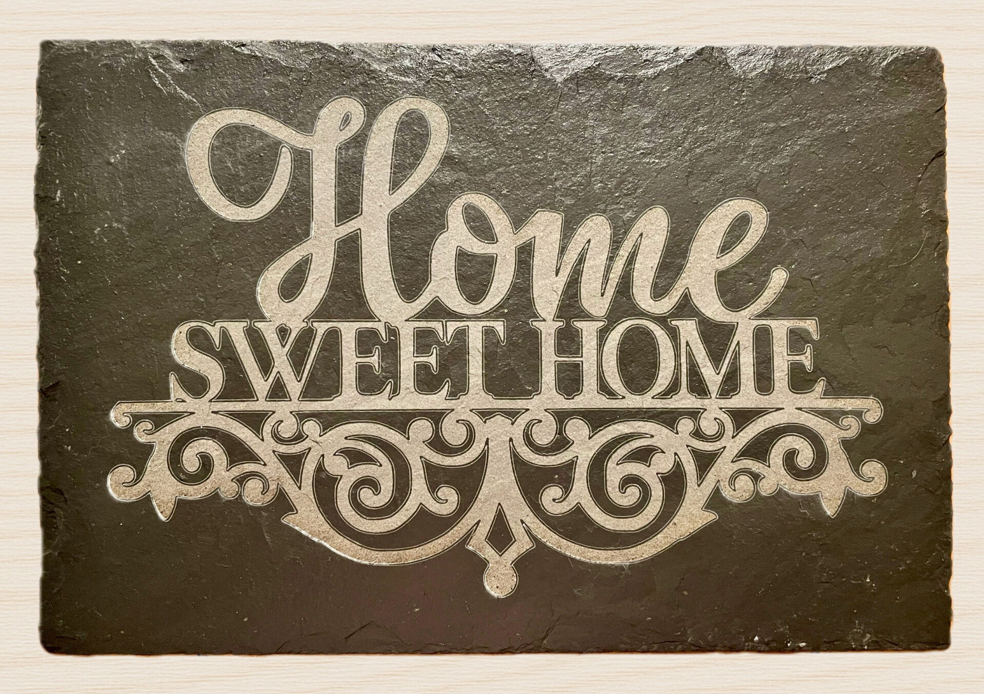 Dekorative Schieferplatte 20 x 30 cm