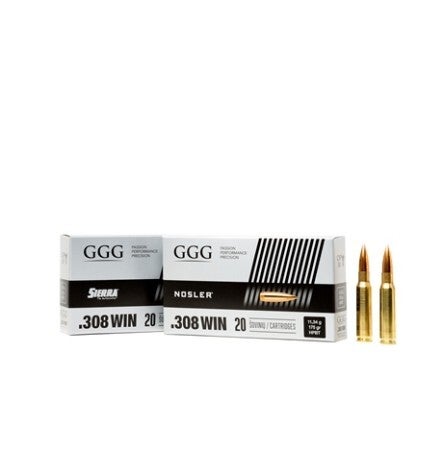 GGG Munition .308Win BTHP 175grs