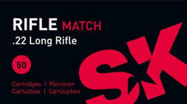 SK Rifle Match .22 LR 40GR
