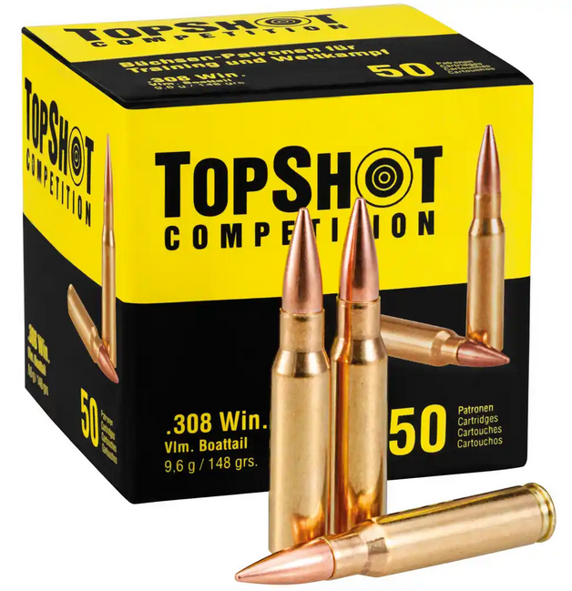 TOPSHCompetition .308 Win. Vlm BT 9,6g/148grs.