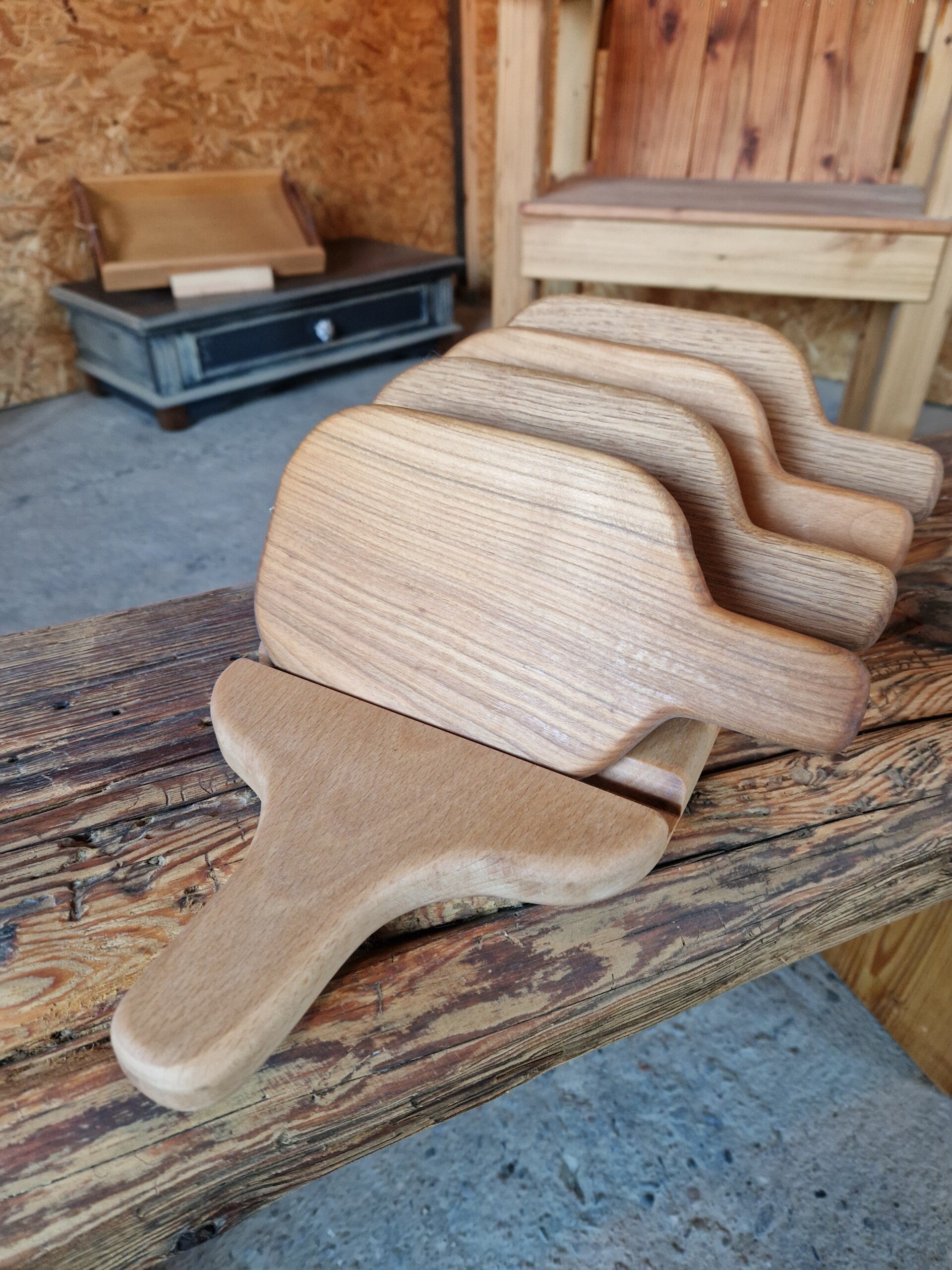 Schneidebretter "Brotzeit" - 5tlg. Set