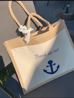 Grand sac en toile de  juste