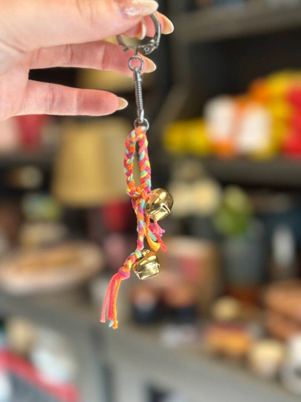 Sleutelhanger 2 belletjes