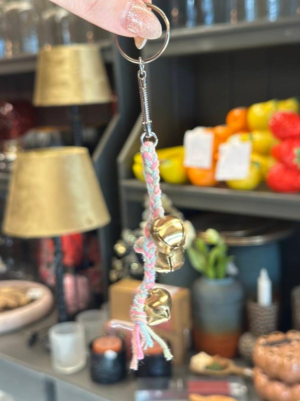 Sleutelhanger 3 belletjes