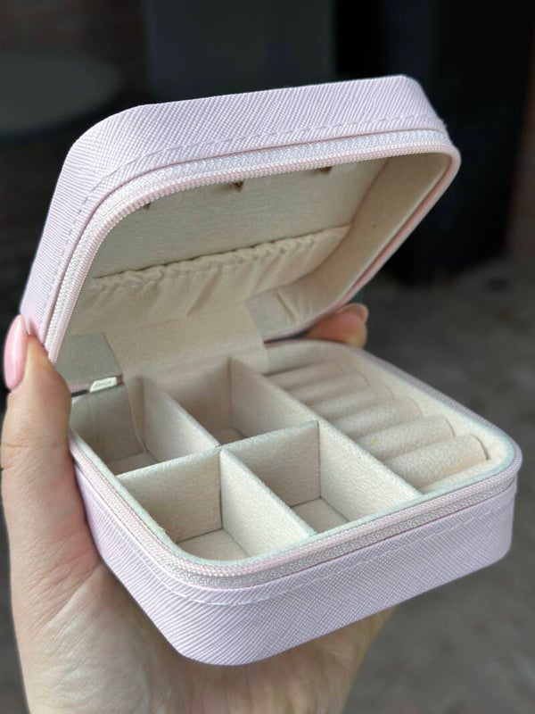 Sieraden doosje roze