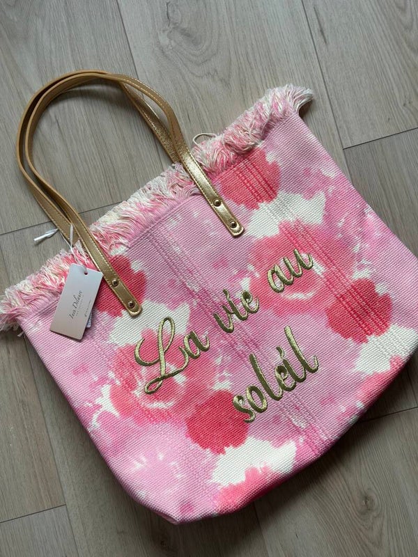 La vie au soleil licht roze