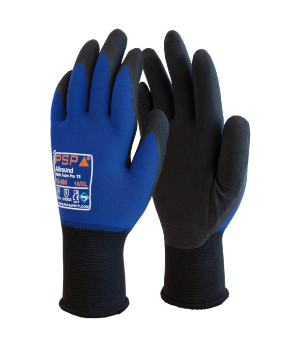 12 paar PSP 10-590 Allround Nitrile Foam Pro TS werkhandschoen