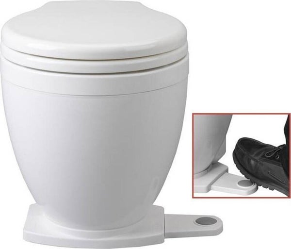 Jabsco Toilet Lite Flush 12V met voetschakelaar 58500-0012
