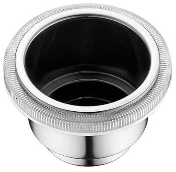 Bekerhouder RVS met LED verlichting blauw