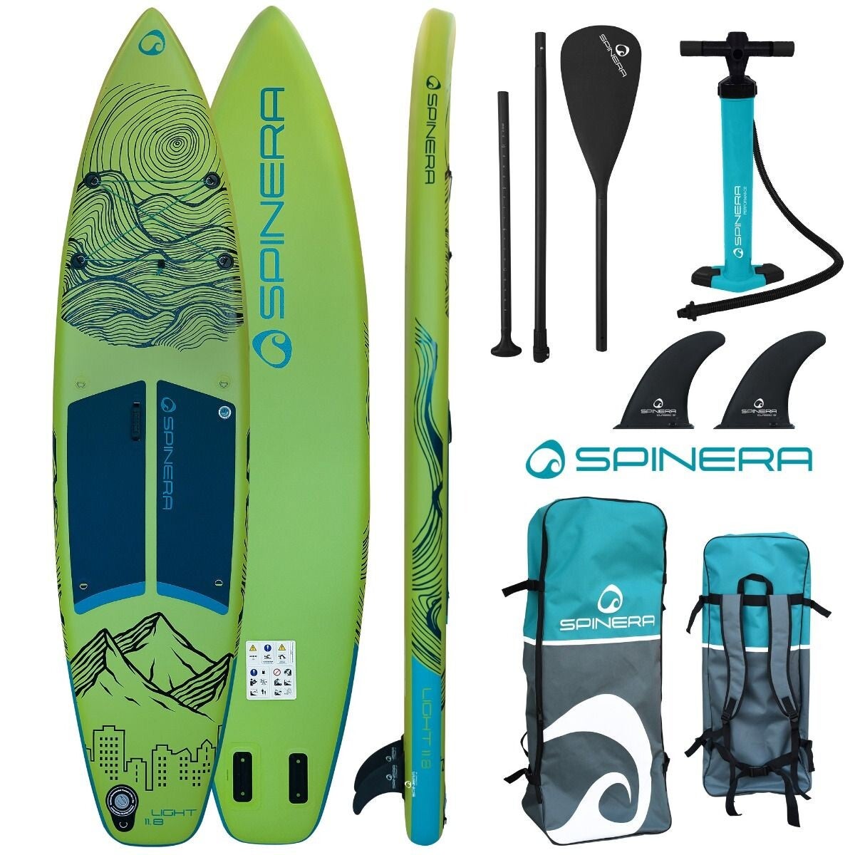 Spinera SUP Light 11'8 ULT voordeelpakket