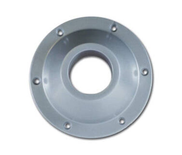 Sequoia tafelflens zilver aluminium rvs ø6,5"