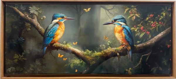 Koppeltje IJsvogels