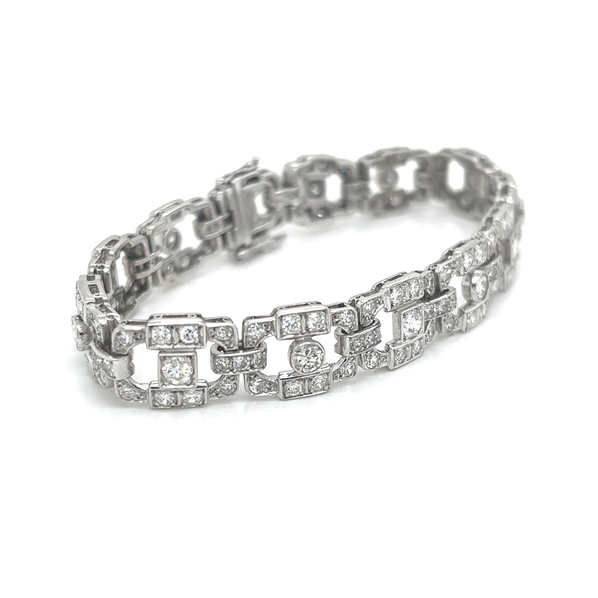 Superb  Art Deco Diamond Bracelet