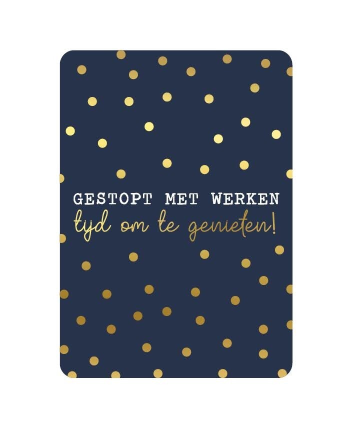 Wenskaart gestopt met werken