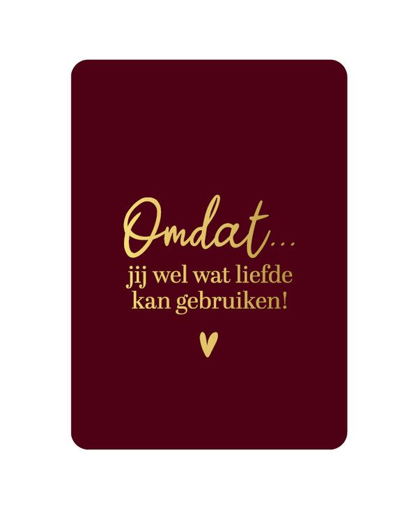 Wenskaart liefde gebruiken