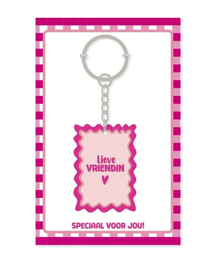 Sleutelhanger liefste vriendin