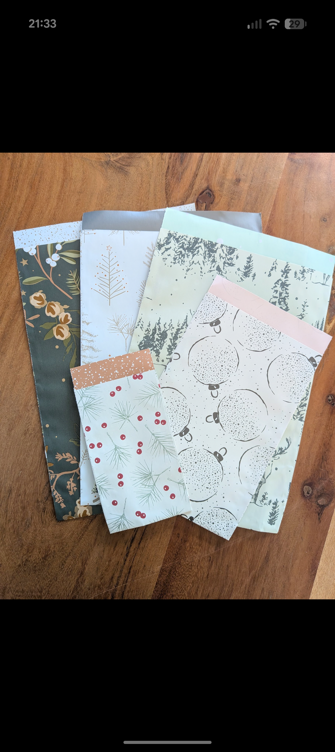 Cadeau zakjes mix kerst