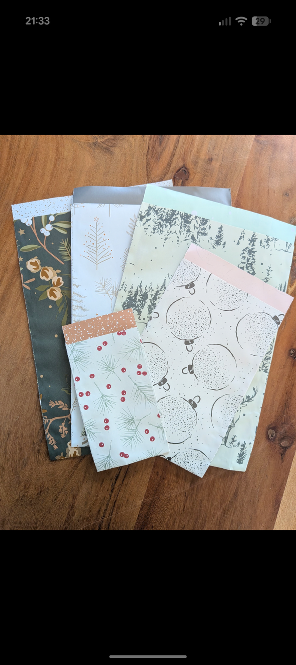 Cadeau zakjes mix kerst
