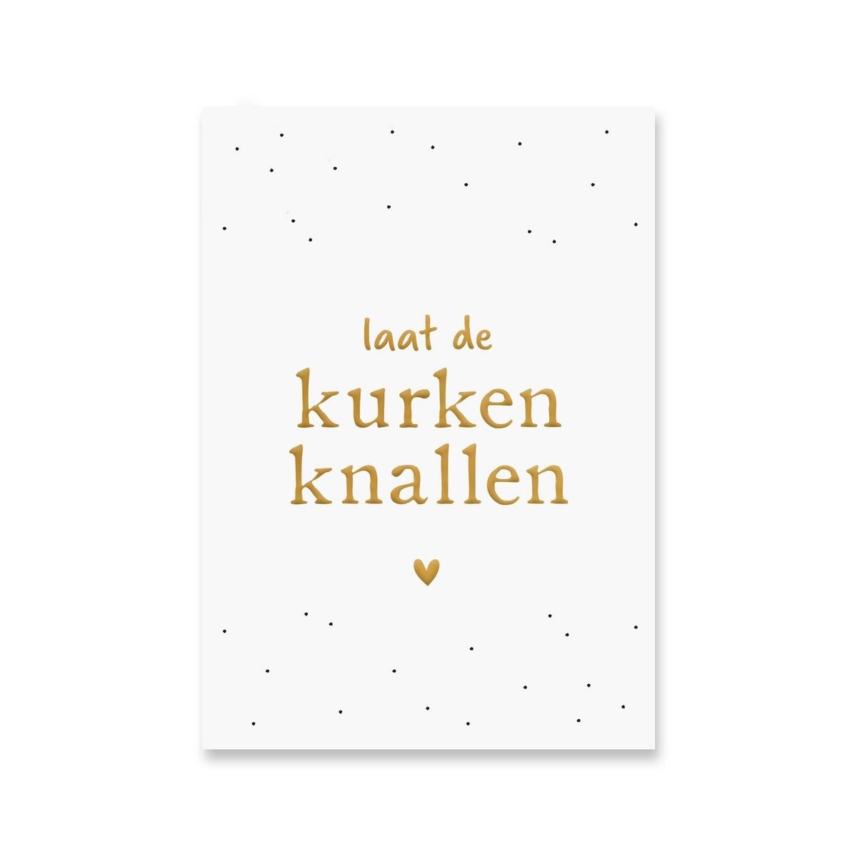 Wenskaart kurken knallen