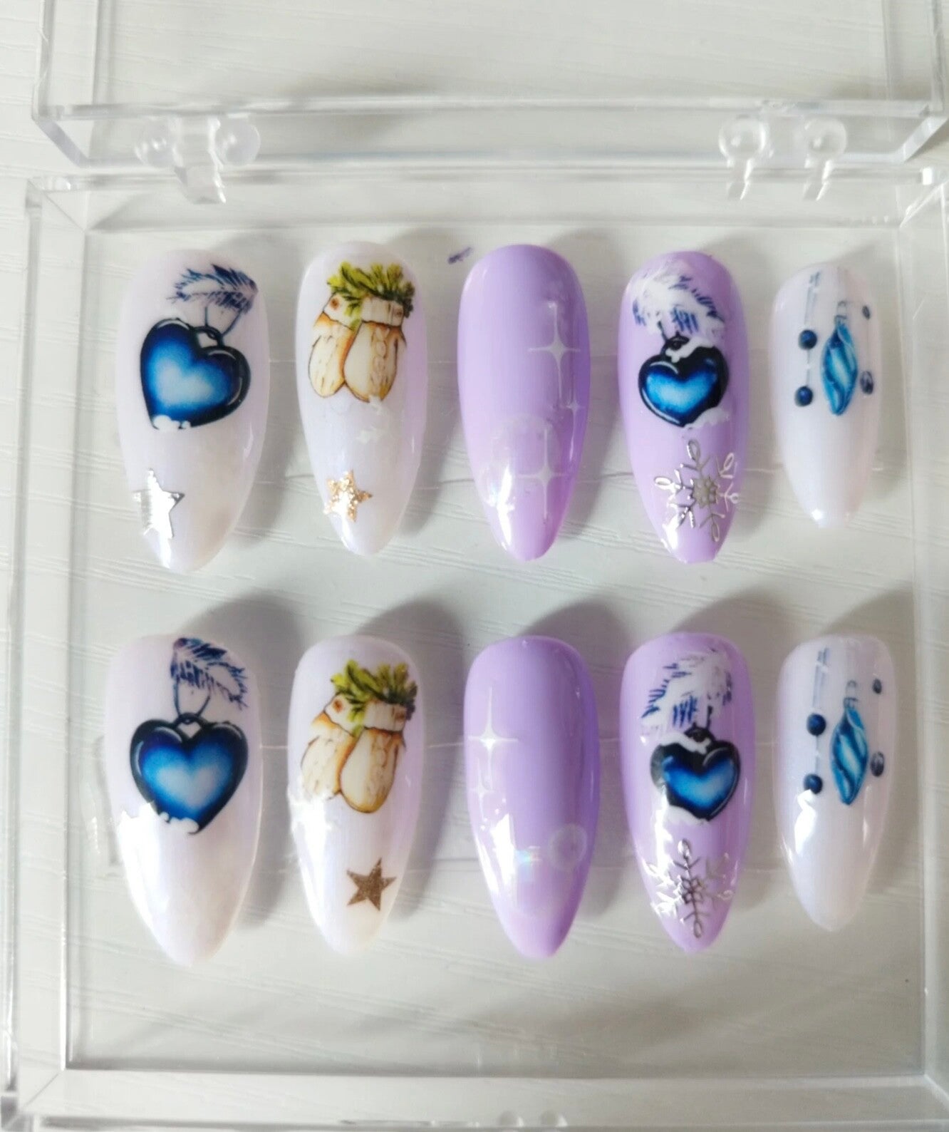 Purple snow