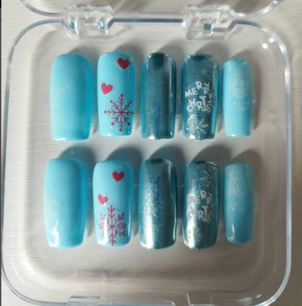 Bleu givrée