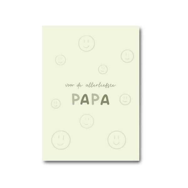 Papa - Wenskaart