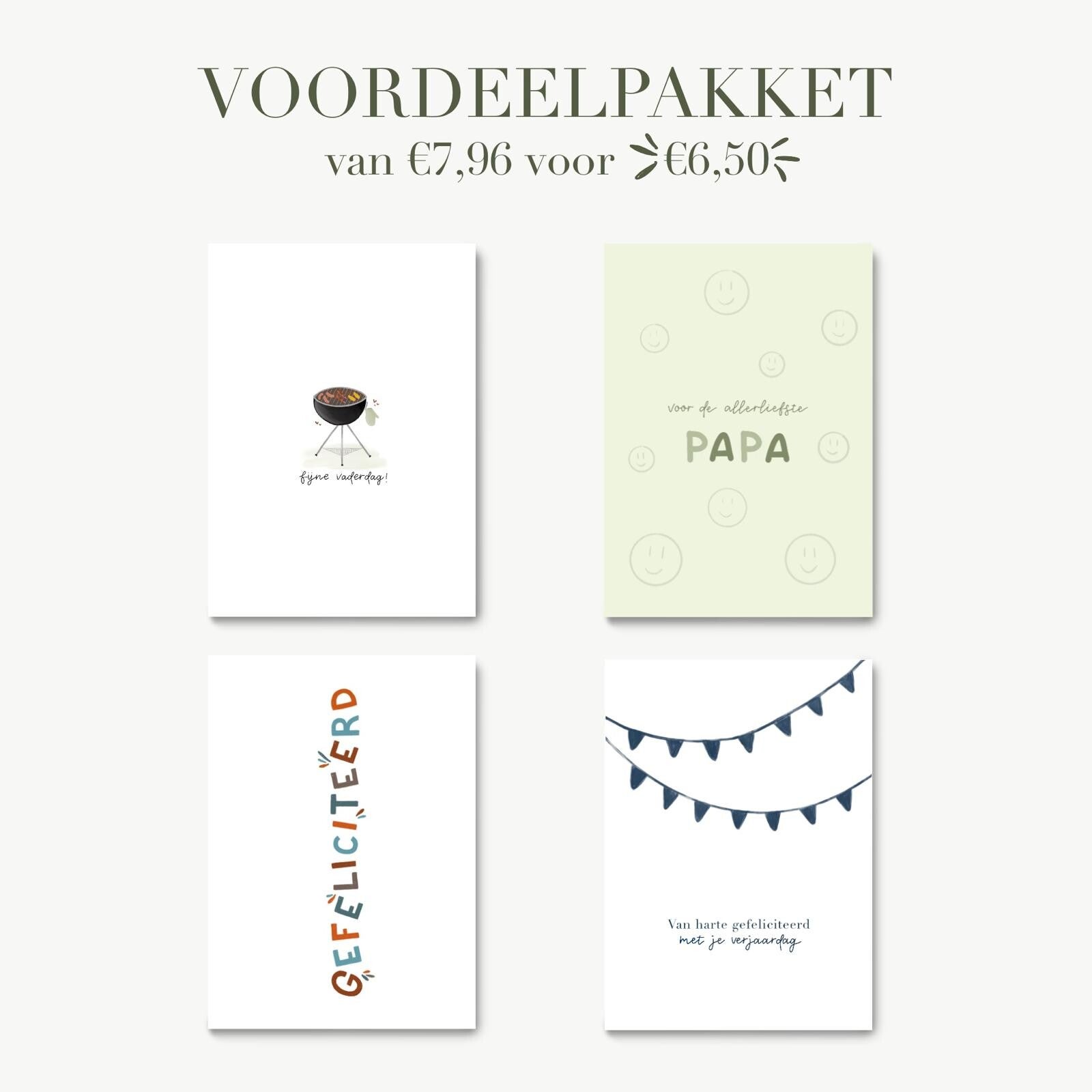 Voordeelpakket vaderdag/man
