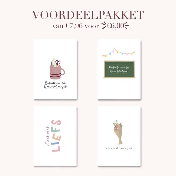 VOORDEELPAKKET - schooljaar