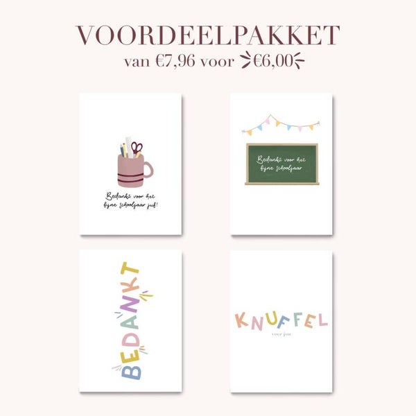 VOORDEELPAKKET - schooljaar