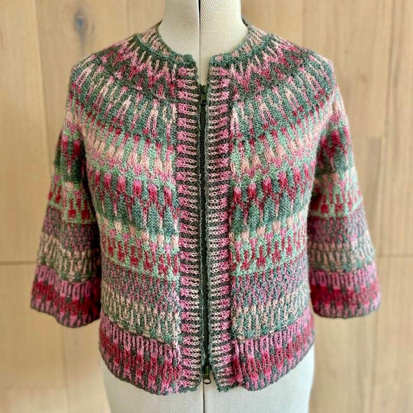 Tourmaline cardigan