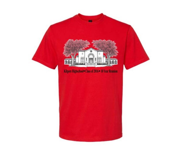 Kilgore Highschool 10 Year Reunion T-shirt