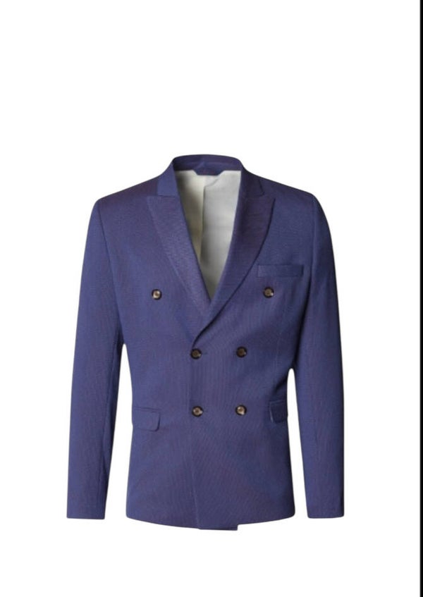 Stretch Blazer Double breasted fitted