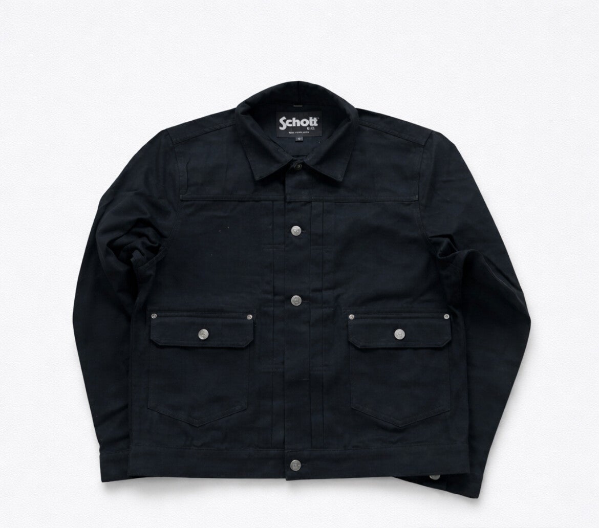 SchottNYC 25” Cotton Cavalry twill unlined Jacket