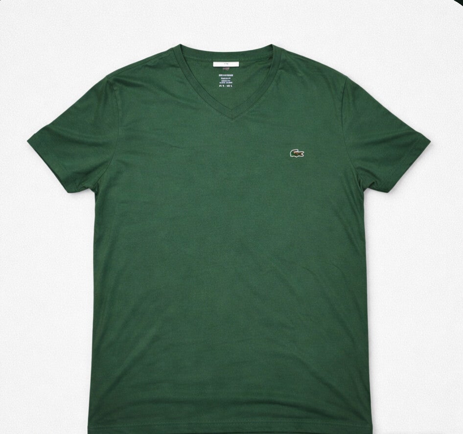 Lacoste V Neck Tee-Shirt