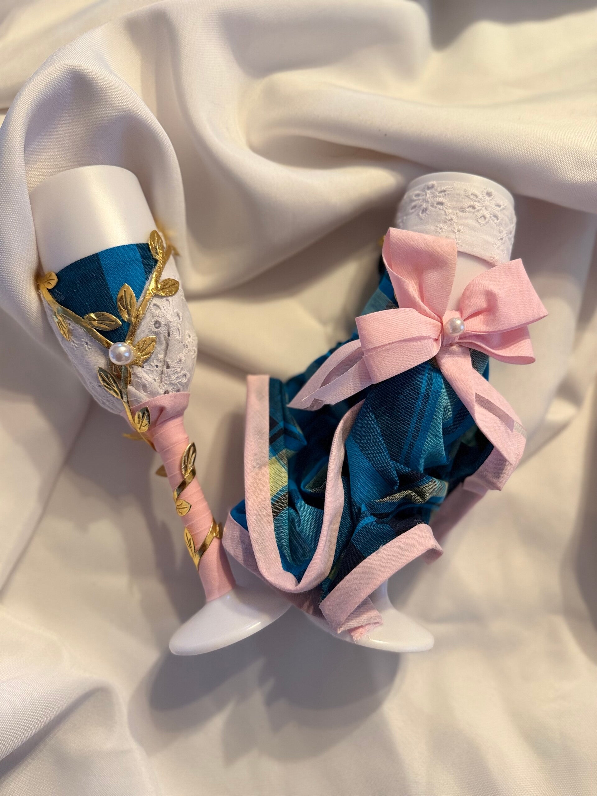 Lot de 2 flûte habiller en madras