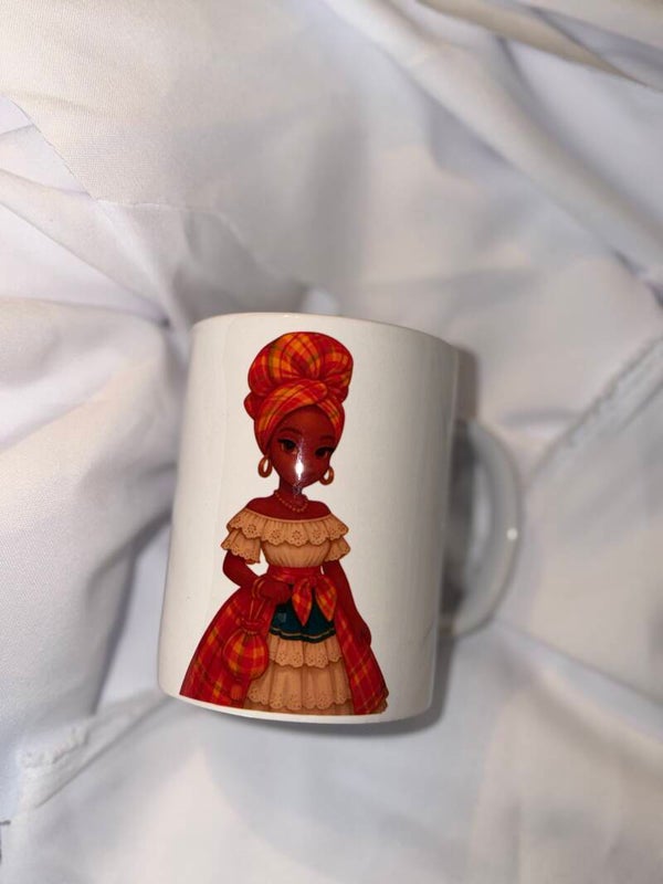 Tasse fille tenue madras