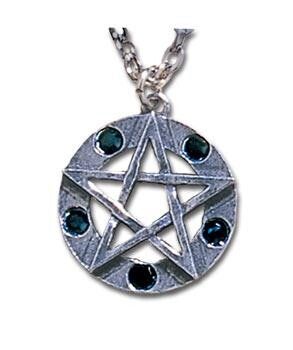 Alchemy Gothic P266 Sable Pemtacle Pendant