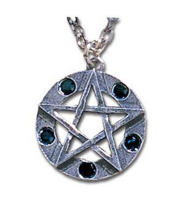 Alchemy Gothic P266 Sable Pemtacle Pendant